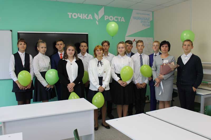 Открытие Центра образования естественно-научной и технологической направленностей &amp;quot;Точка роста&amp;quot; на базе МОУ Медянская СШ.